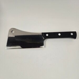 Black Diamond 7 Inch Heavy Duty Meat Cleaver Stainless Steel Full Tang Knife